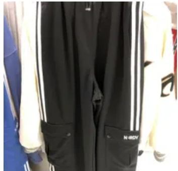 [S] NERDY W'S CARGO TRACK PANTS,BLACK, PNEF23TP030103 [FINAL SALE] (SN359)