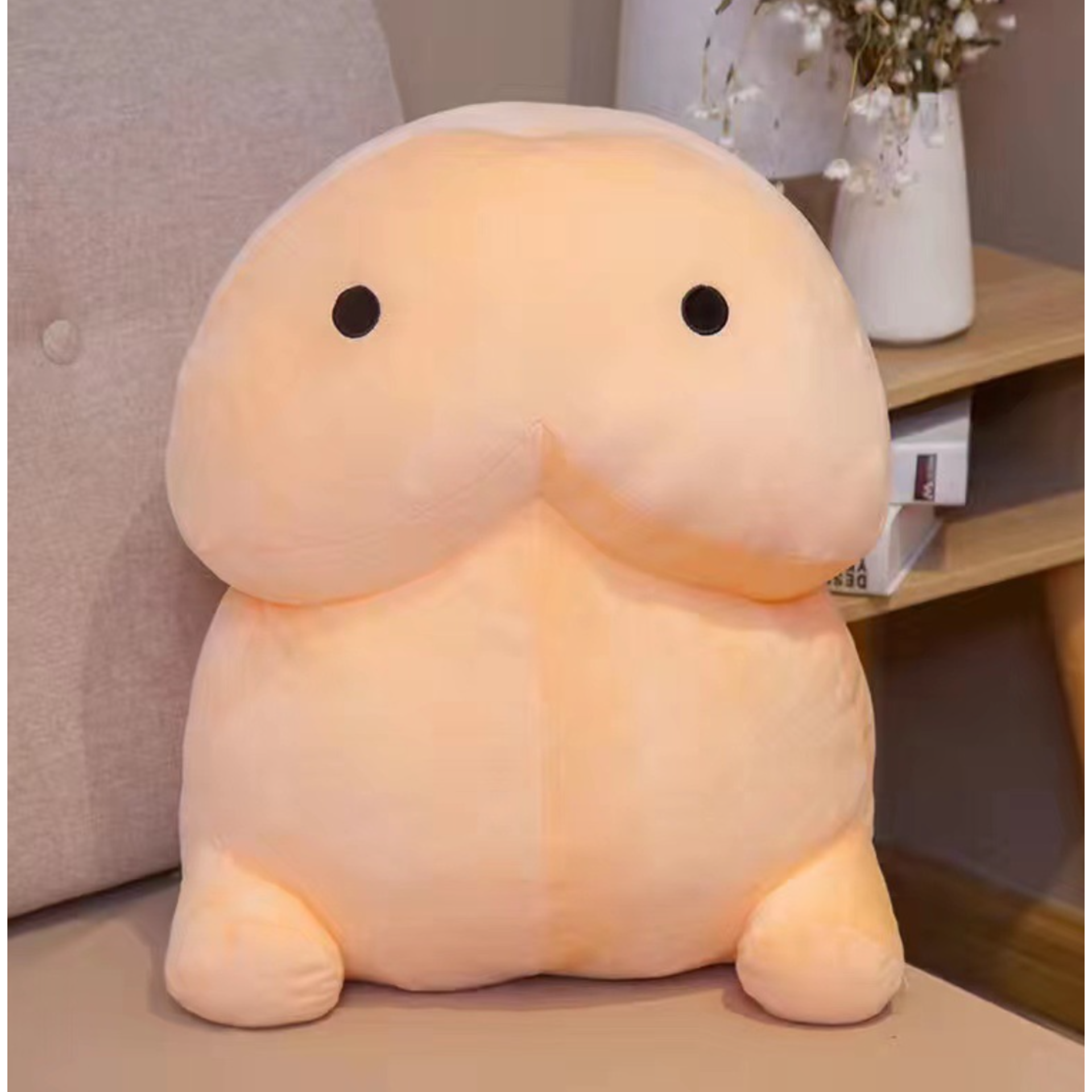 Jerjer菇 小菇菇造型可愛胖胖柔軟攬枕 | 單身派對| 搞惡禮物 | 聖誕禮物 | 交換禮物