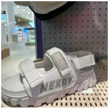 [S] NERDY DOUBLE STRAP BREADSOLE SANDAL,WHITE, PNEU23SA160001 (SN361)