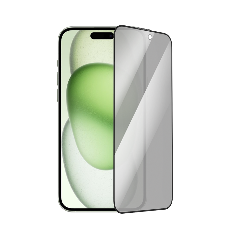 iPhone 15 系列GlassPro+ 3D滿版防窺玻璃膜