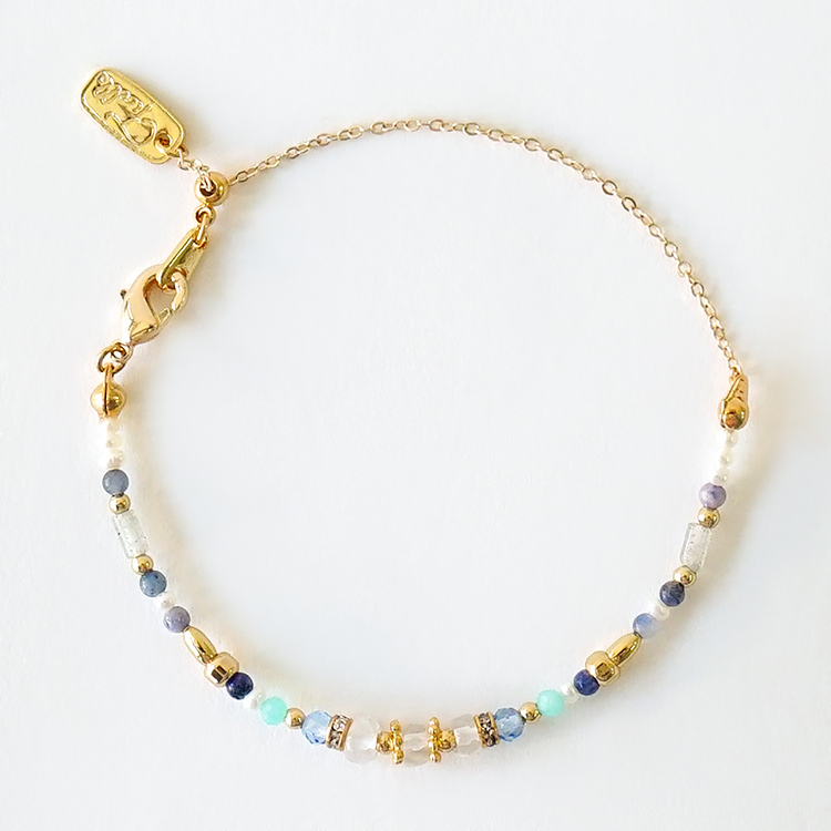 《官網限定》｜正能量｜清新森林 – 白水晶 – 手鍊