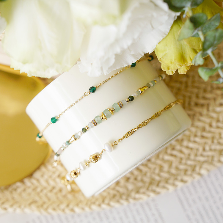 《官網限定》清新森林 – 東陵玉 – 手鍊