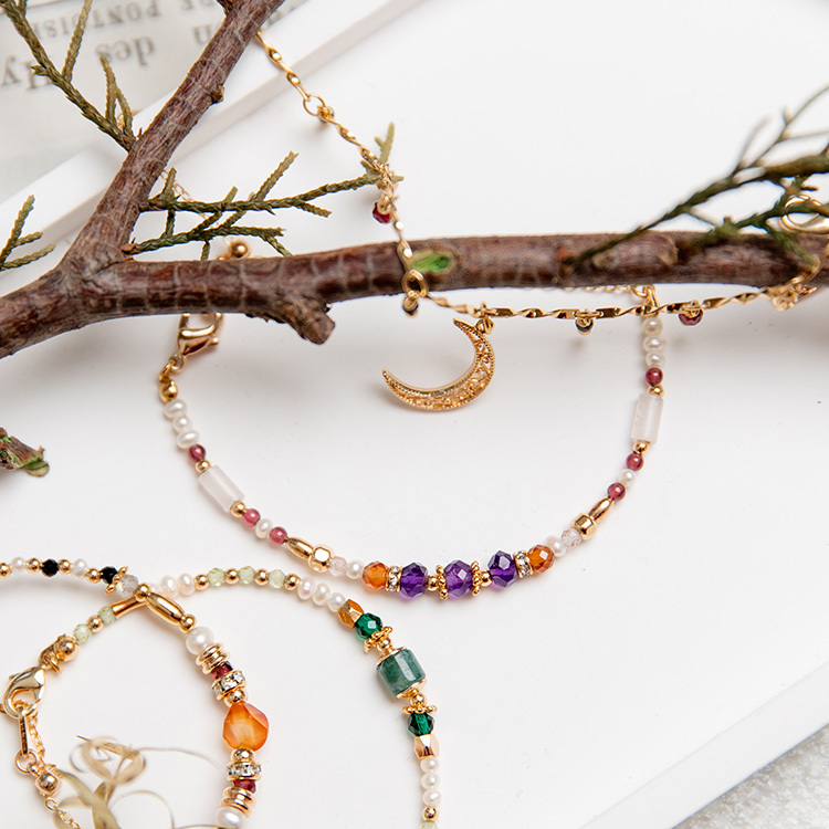 《官網限定》｜貴人運｜清新森林 – 紫水晶 – 手鍊