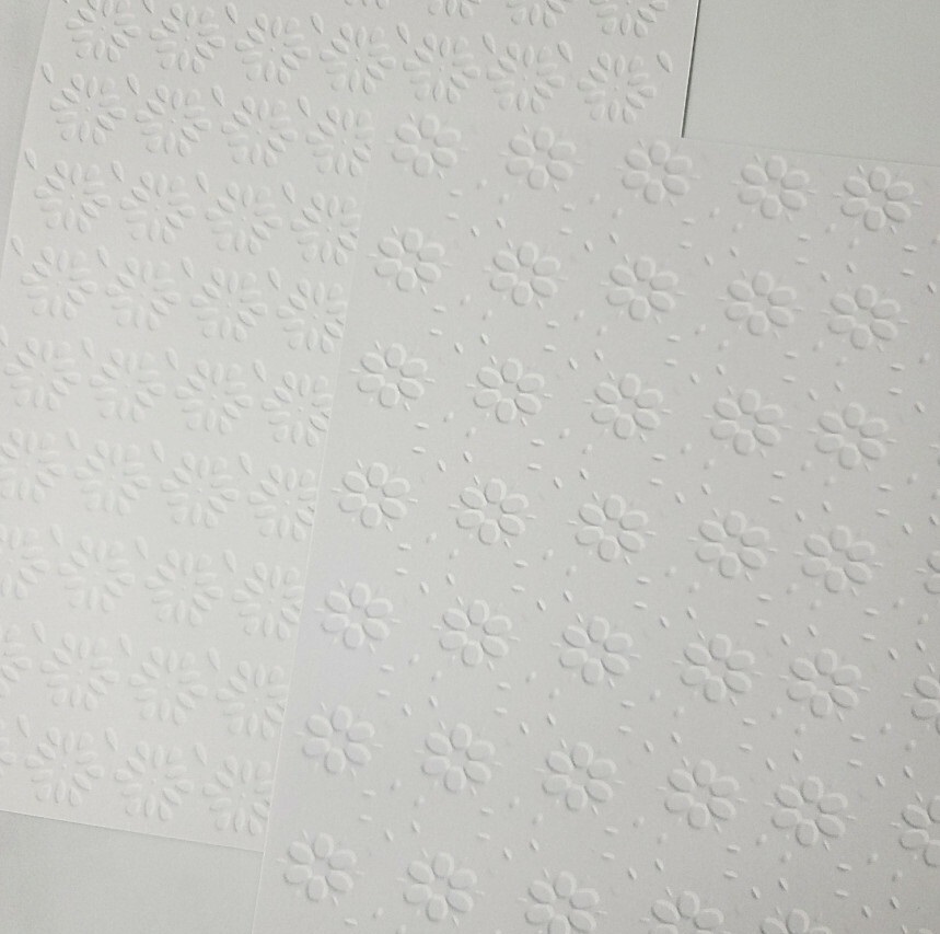 韓國 ggaggong．壓花圖案素材紙 大花/小花