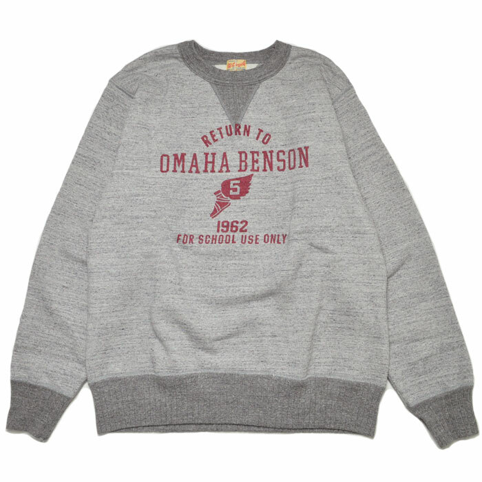 WHITESVILLE  SWEAT SHIRT W / PRINT OMAHA BENSON