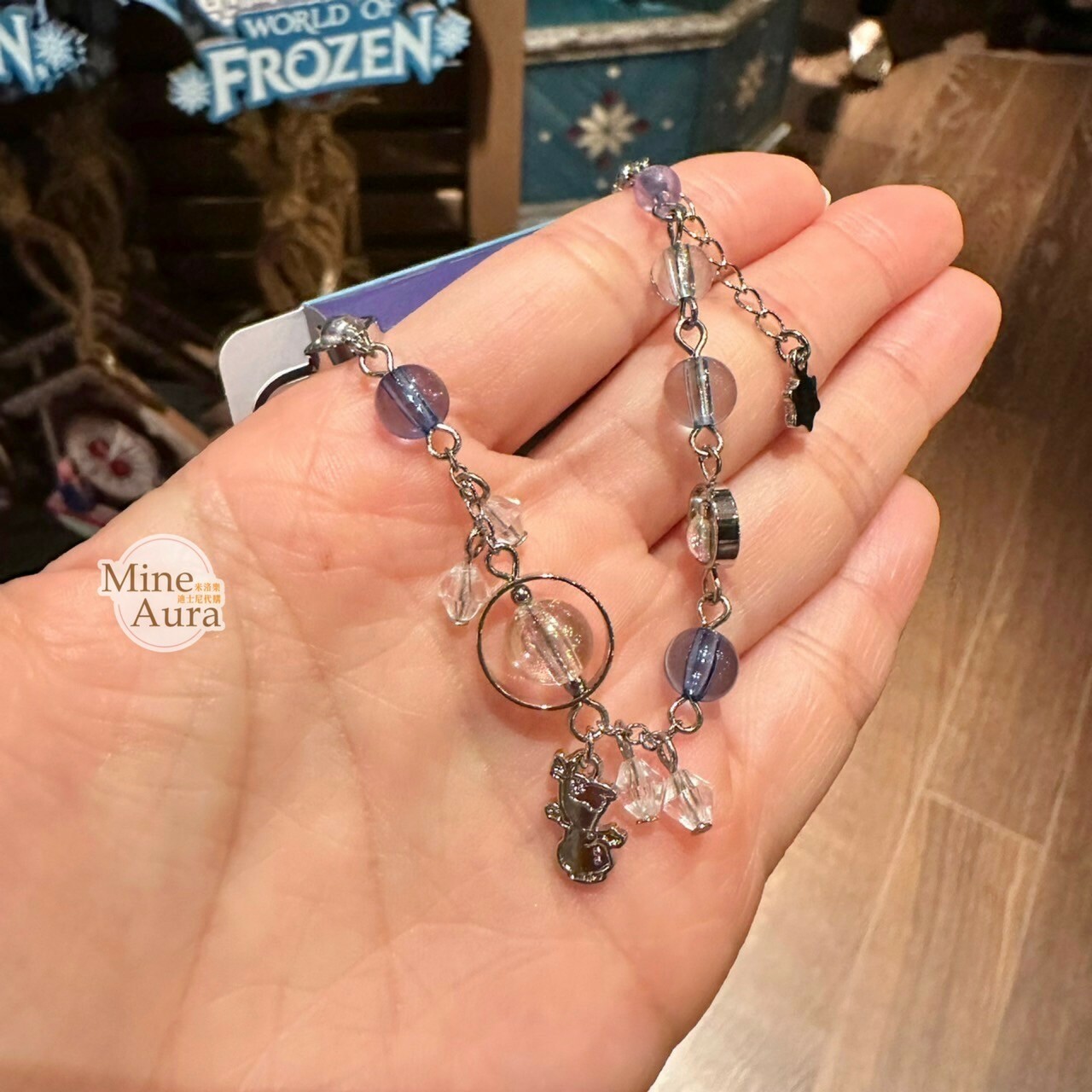 World of Frozen 限定 串珠造型 手鍊 手環 冰雪奇緣 Frozen -香港迪士尼樂園