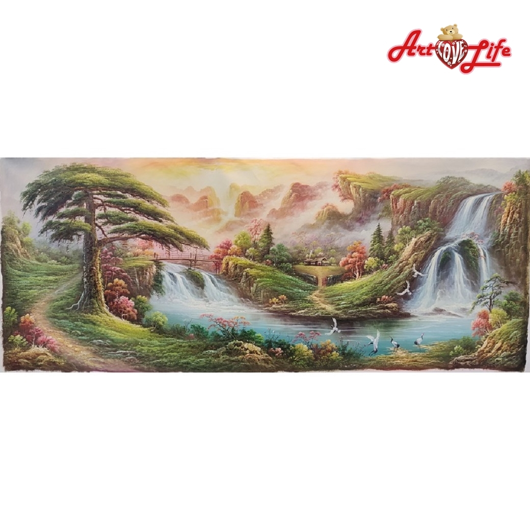 B006_80200 高級手繪油畫_風景