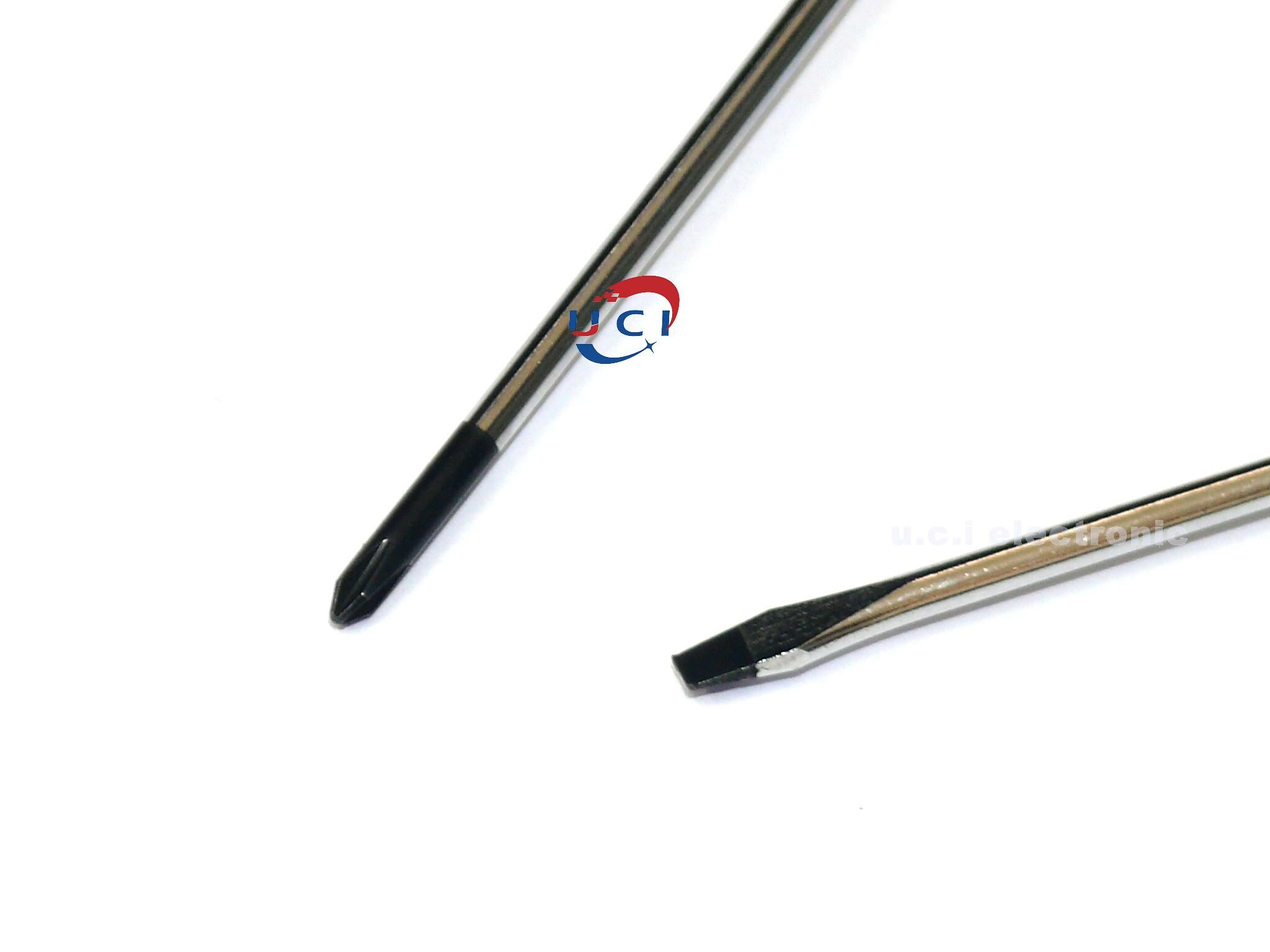 【UCI電子】(D-49) 十字螺絲起子 一字螺絲起子  總長129MM  杆長75MM 螺絲起子
