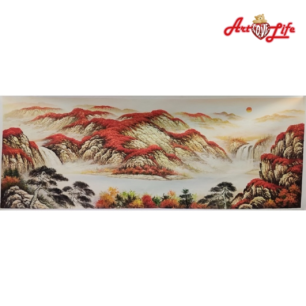 B008_80220高級手繪油畫_風景