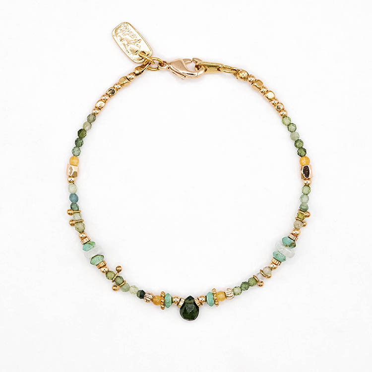 《官網限定》盎然 – 綠碧璽 – 手鍊