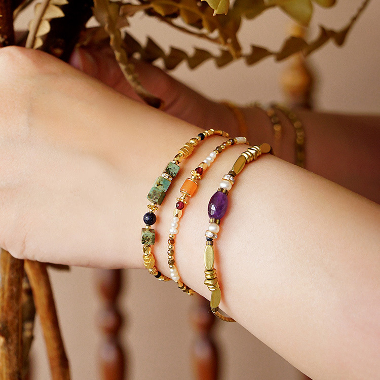 《官網限定》｜財運｜復刻回憶 – 黃玉 – 手鍊