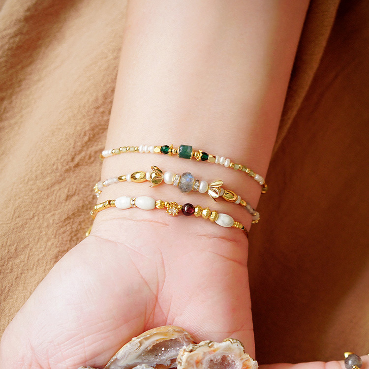 《官網限定》復刻回憶 – 水草瑪瑙 – 手鍊