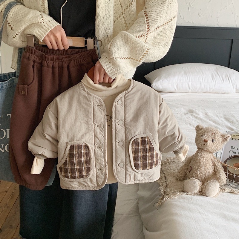 復古兩穿加厚外套