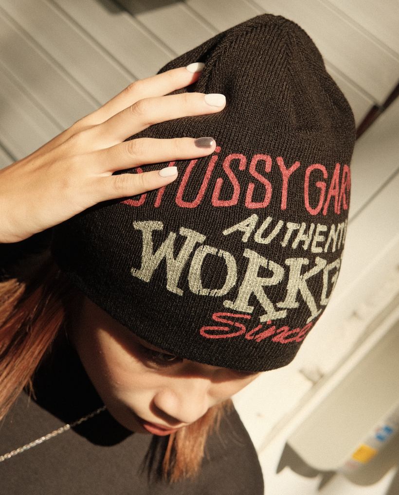 Stussy Skullcap Workgear Print 毛帽| FLOMMARKET