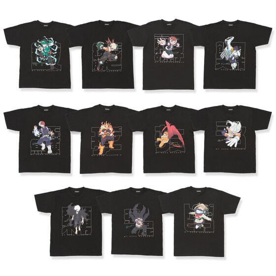 Pbandai 預訂2024/1月 僕のヒーローアカデミア Tシャツコレクション3