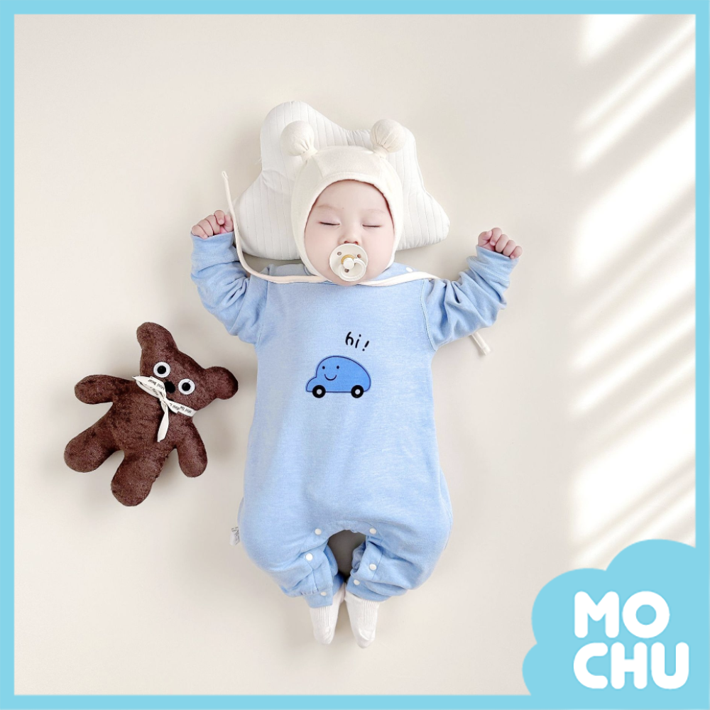 hi~車車長袖連身衣