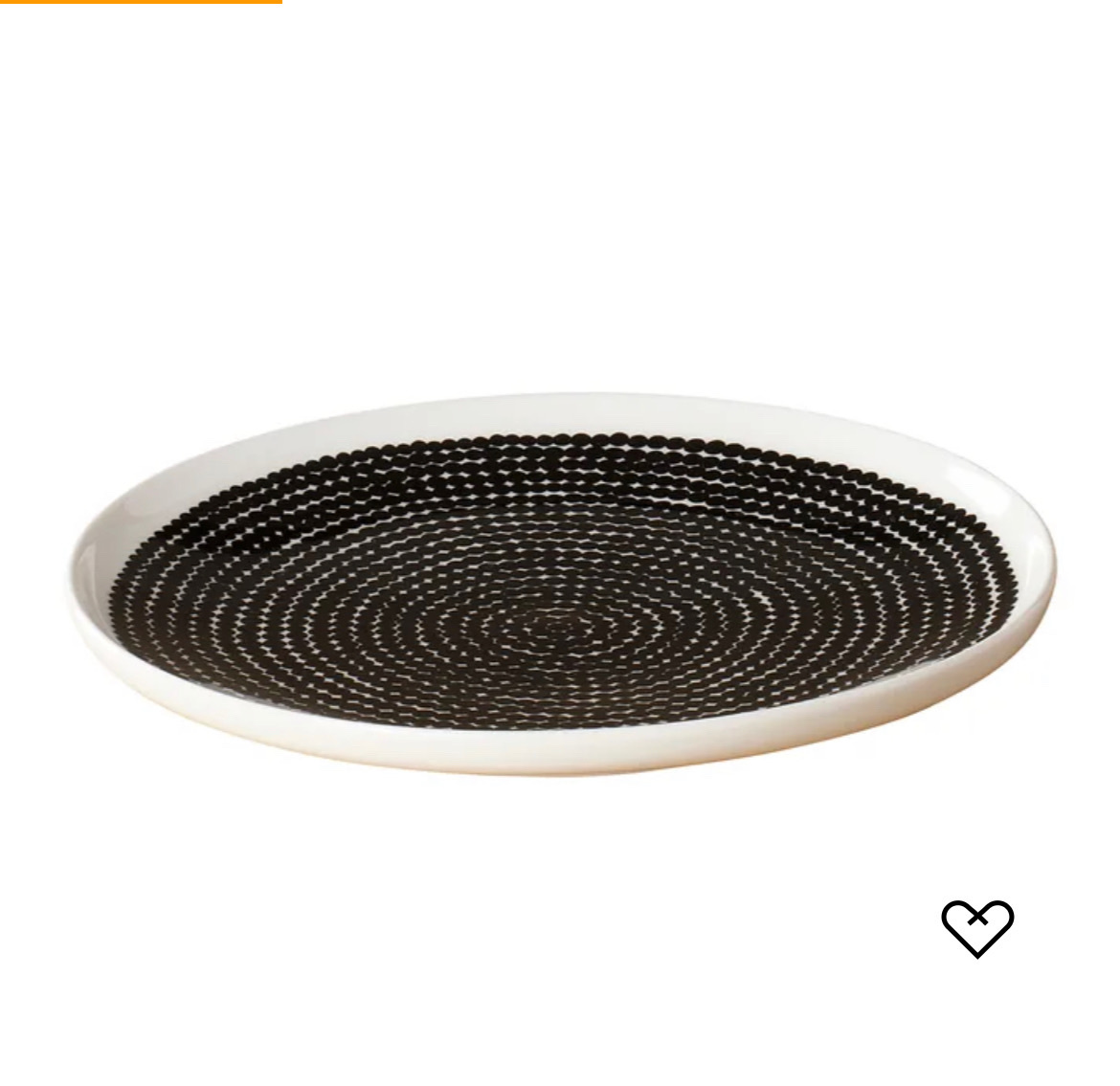 Marimekko Räsymatto 25cm大碟