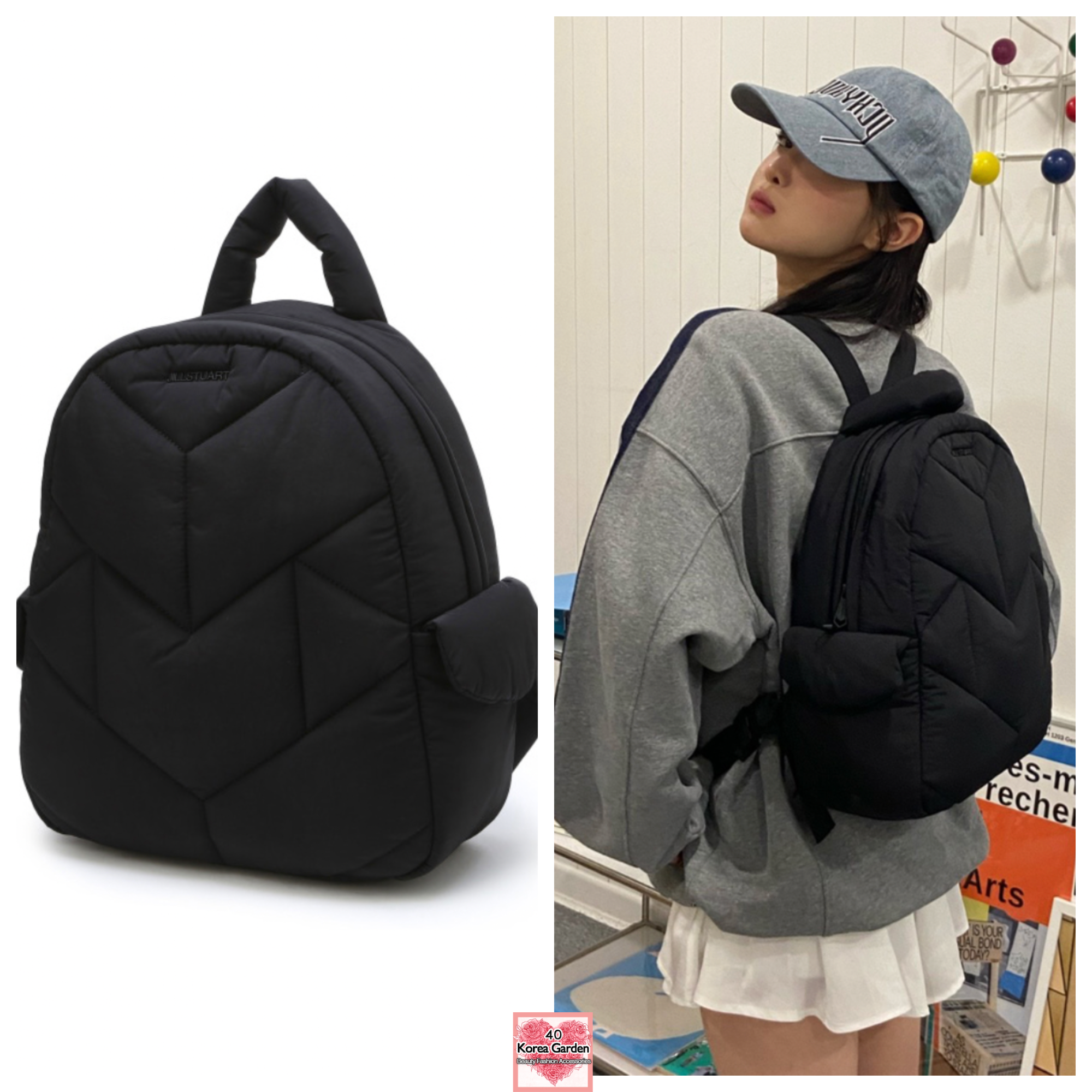 韓國JillStuart Rosella Pudding Backpack
