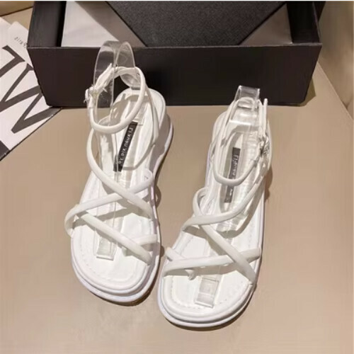 Women's thick-soled thong sandals