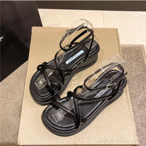 Women's thick-soled thong sandals