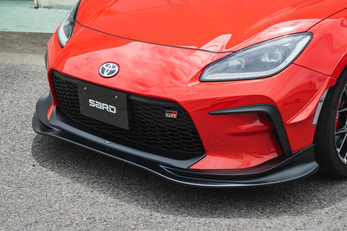 SARD GT1 FRONT HALF SPOILER for GR86