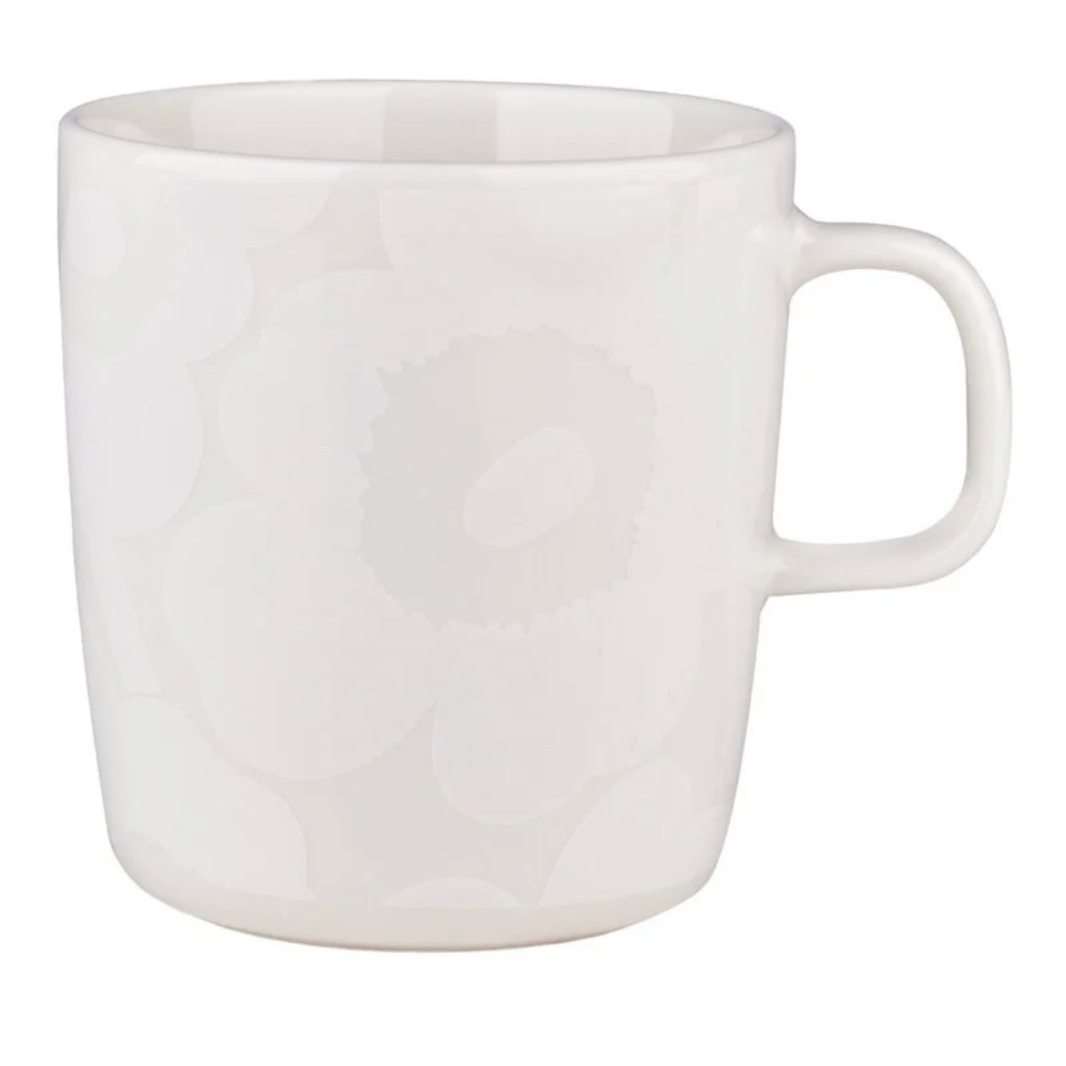 Marimekko white Unikko 大杯