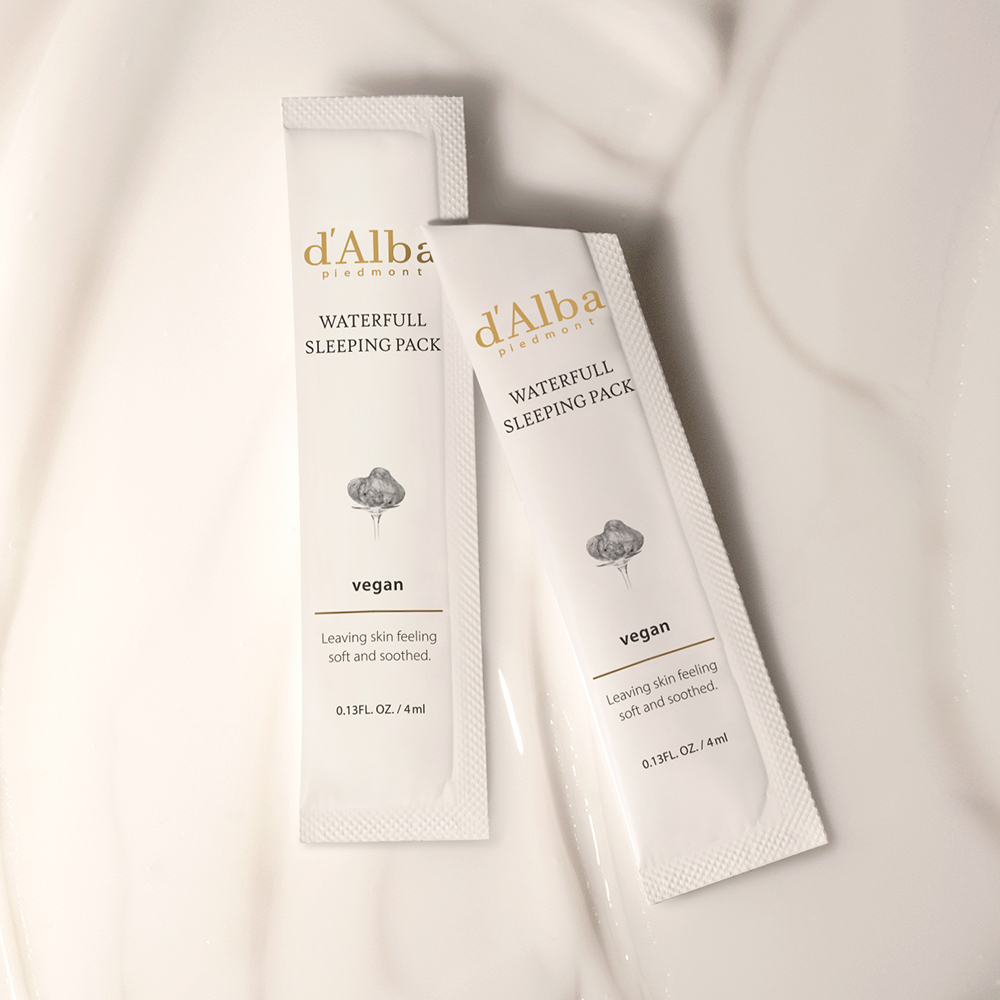 d'Alba Waterfull Vegan Sleeping Pack 4ml*12Packs/Box