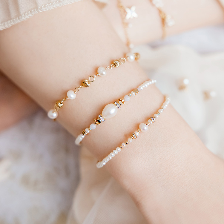 《官網限定》晴天娃娃 – 珍珠 – 手鍊