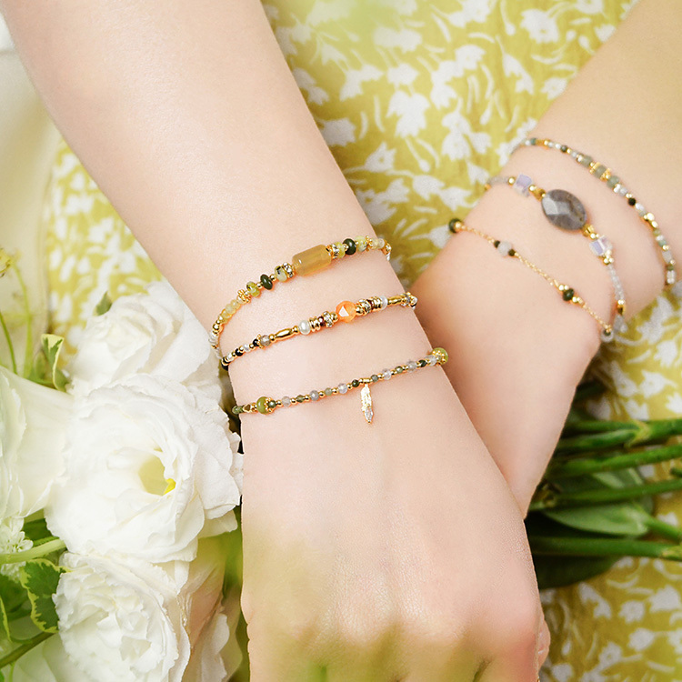 《官網限定》心之所向 – 綠碧璽 – 手鍊