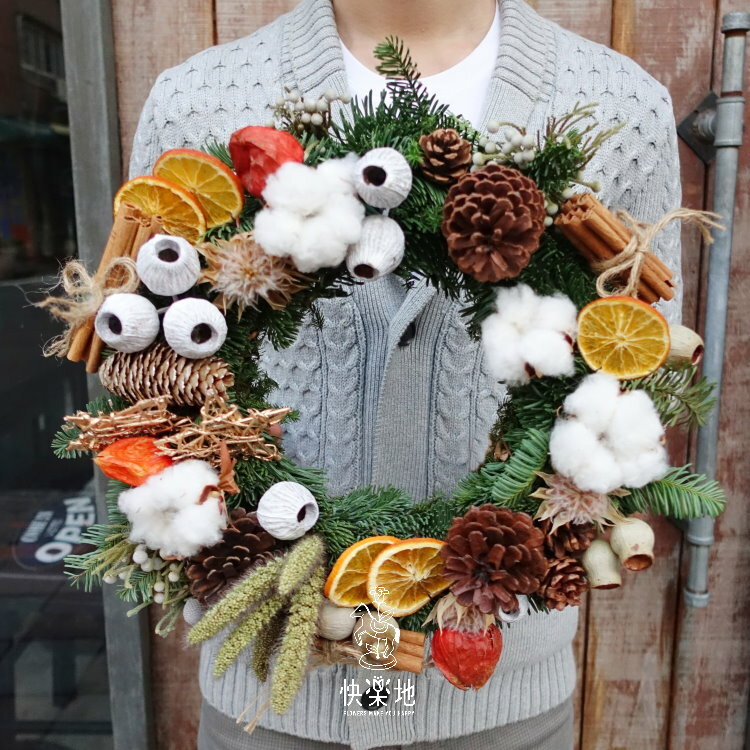 北歐森林 I 聖誕花圈 I 聖誕節手作課