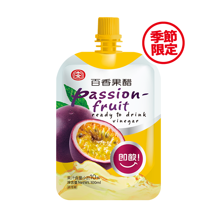 百香果醋飲100ml(30入/箱)