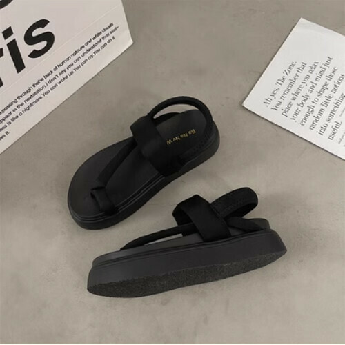 thick-soled non-slip slip-on sandals