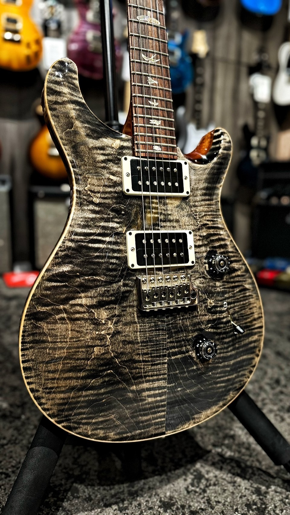 PRS Custom24 Faded Charcoal【宛伶樂器】