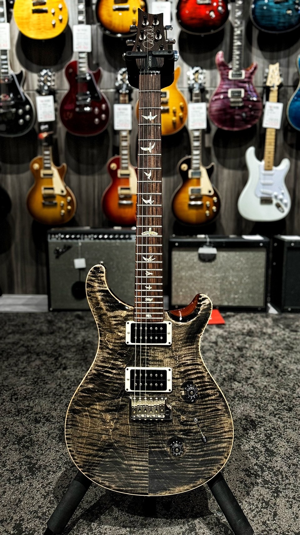 PRS Custom24 Faded Charcoal【宛伶樂器】
