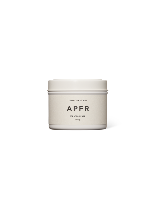 APFR / TRAVEL TIN CANDLE - TOBACCO CEDAR