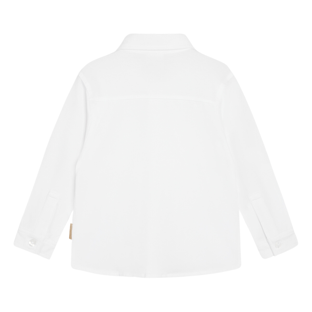 〖 Hust & Claire 〗白色經典有機棉襯衫