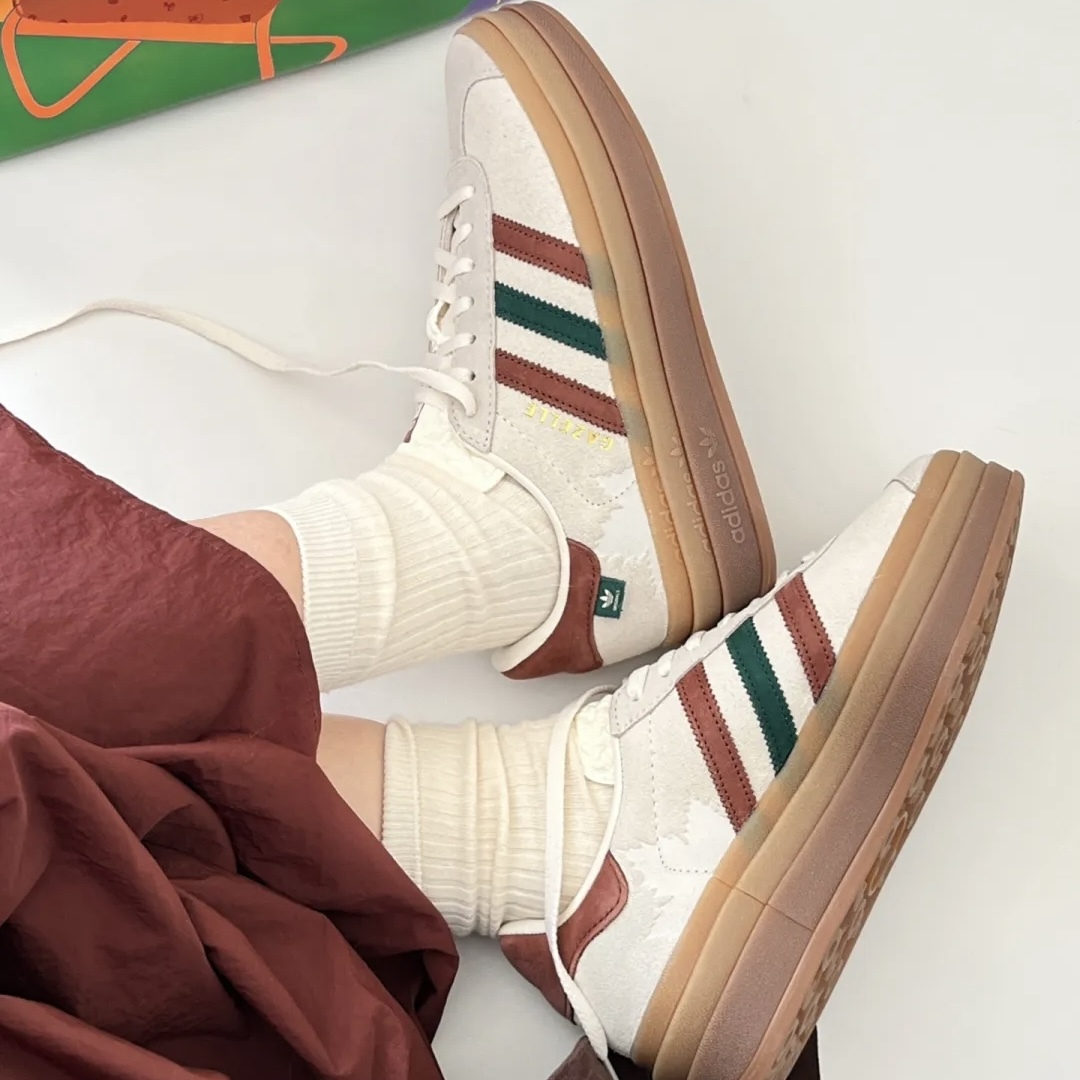 ADIDAS GAZELLE BOLD 米棕色 復古 厚底 女鞋 IG3685 / 預購