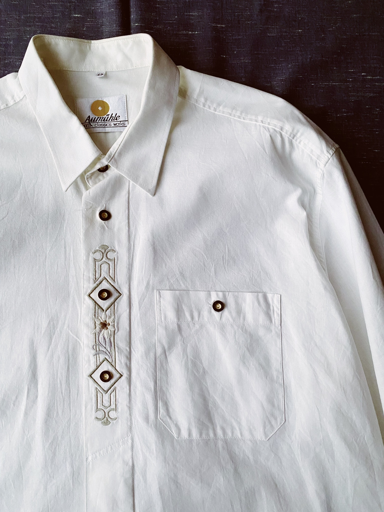 Tylorean Pullover shirts /古著提洛爾襯衫-巴伐利亞