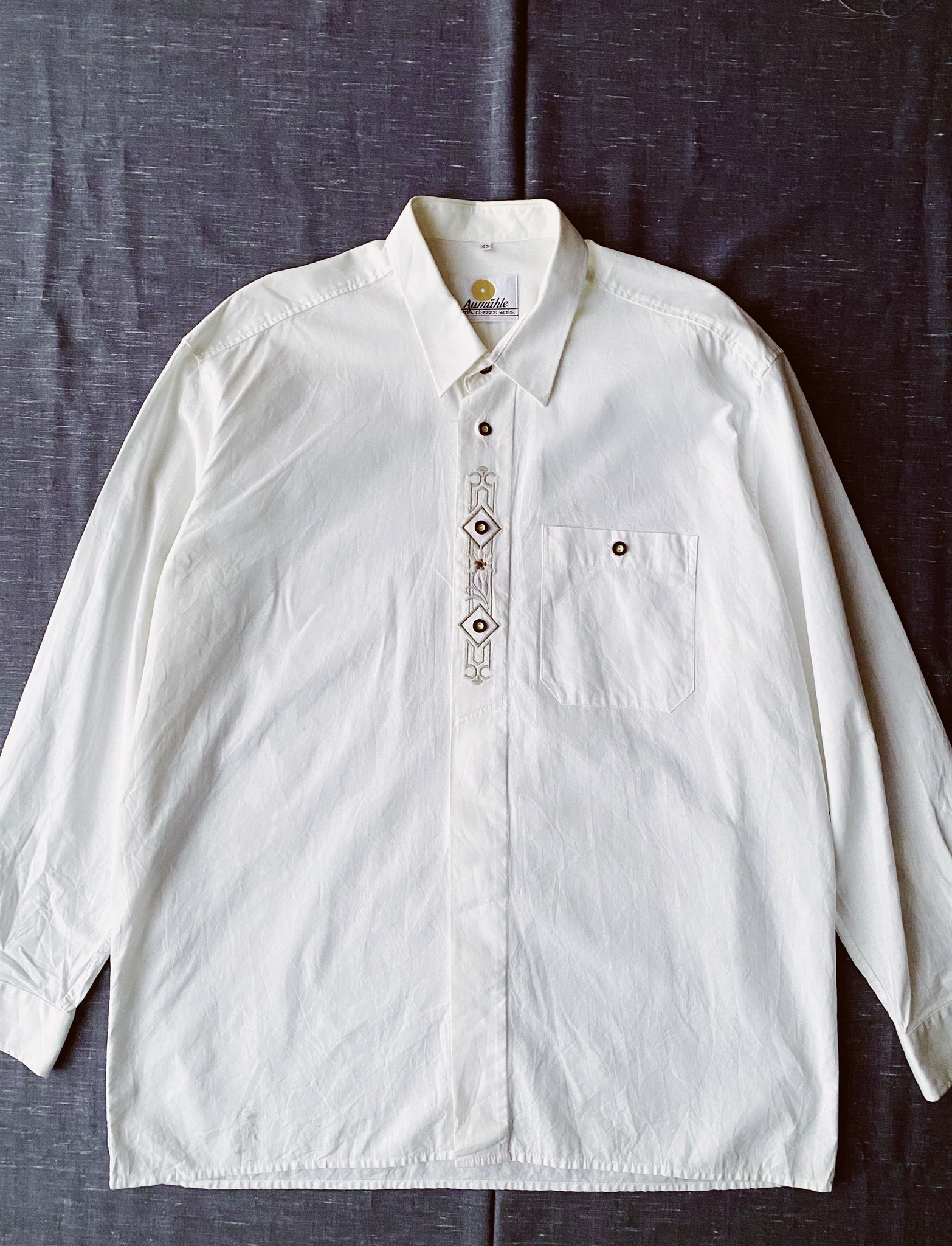 Tylorean Pullover shirts /古著提洛爾襯衫-巴伐利亞