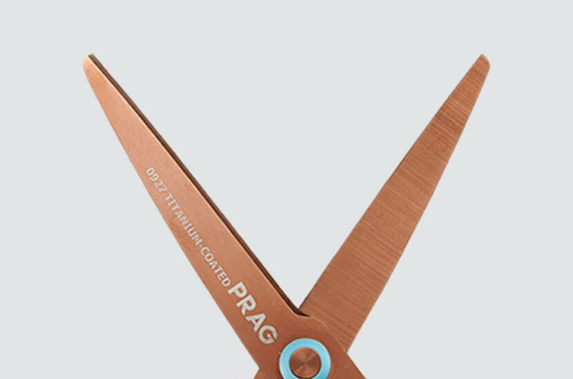 SDI 手牌 7'' PRAG 超廣角鈦金屬事務剪刀 175mm 【0927C】