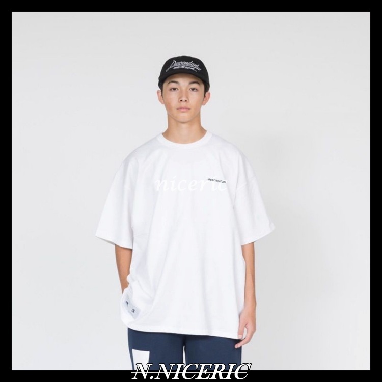 DESCENDANT 隱藏款 後背鯨魚🐳 字母 短袖T恤