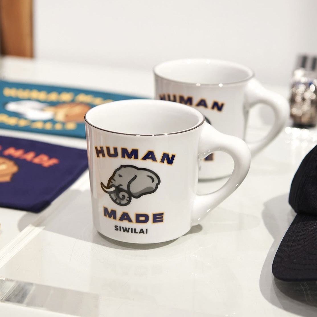 HUMAN MADE x SIWIALI COFFEE MUG 曼谷限定大象聯名馬克杯