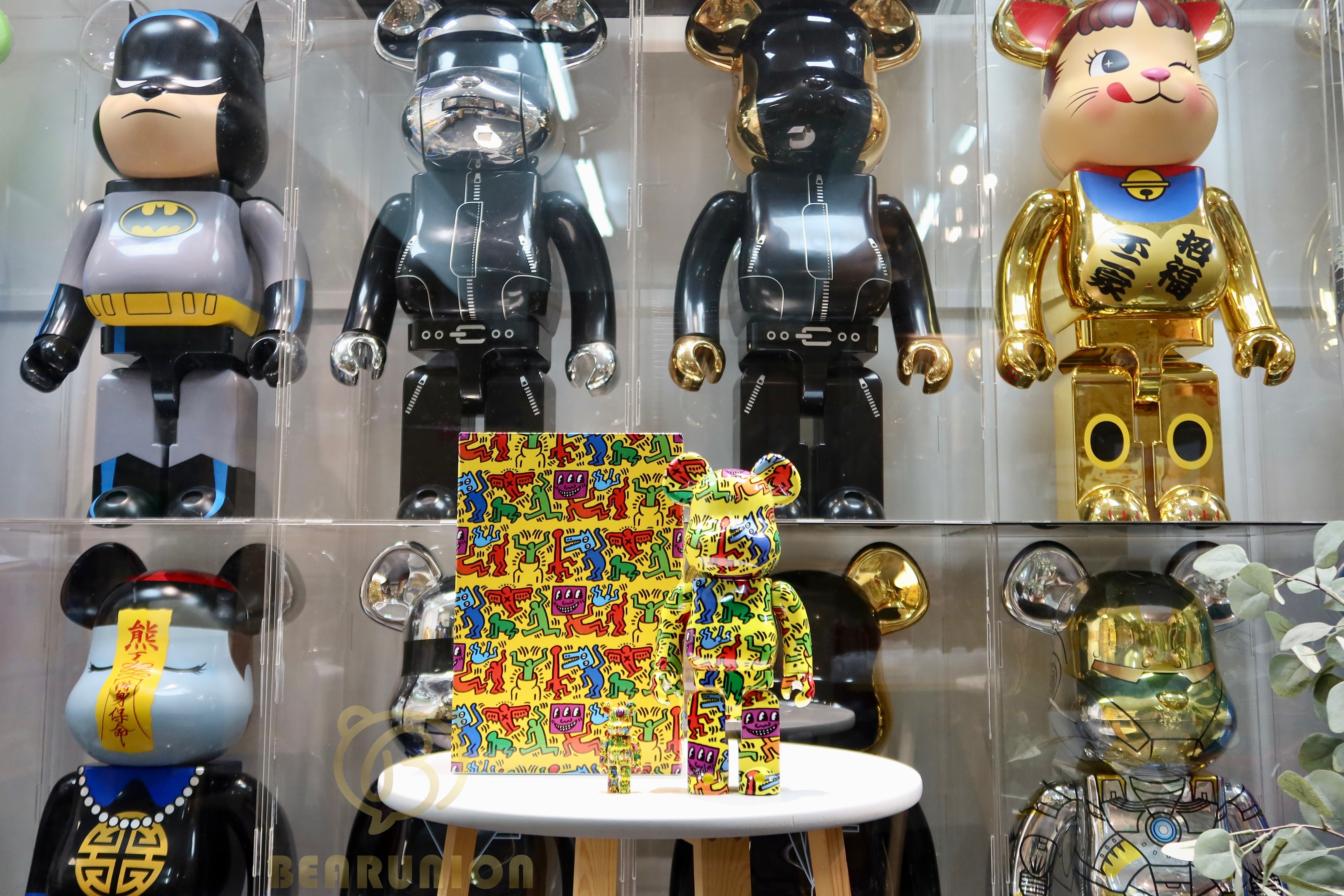 🥇現貨🥇BEARBRICK 400%+100% KEITH HARING #5