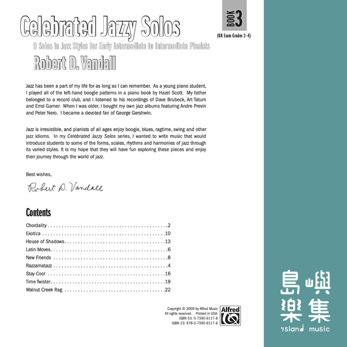 Celebrated Jazzy Solos, Book 3