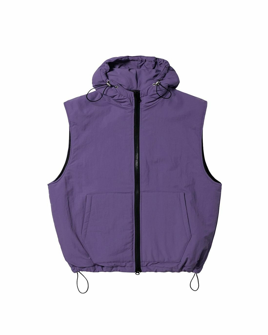 連帽拉鍊背心褸(薄夾棉) HAMEL-006V