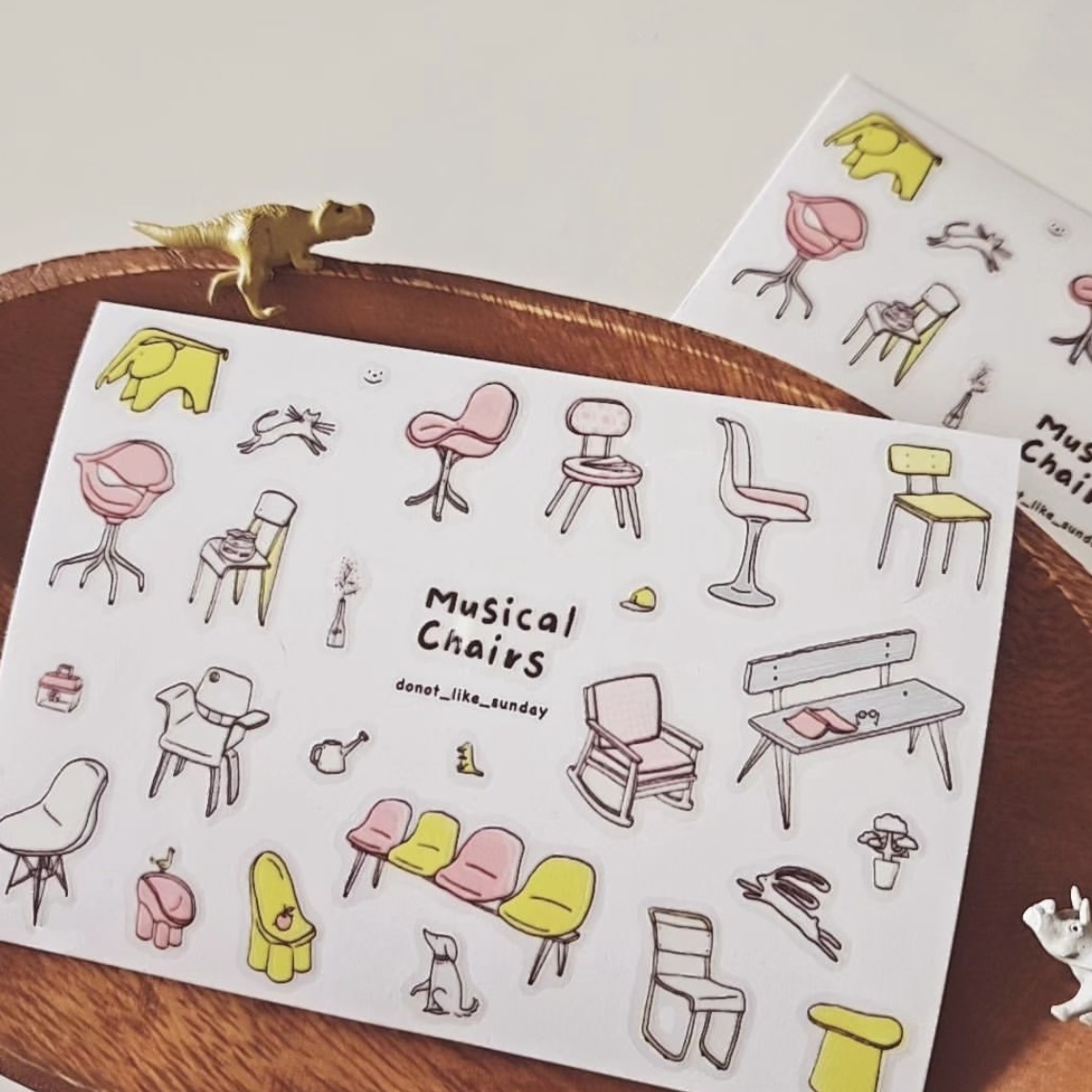 大風吹 2入轉印貼紙｜星期日拯救計畫