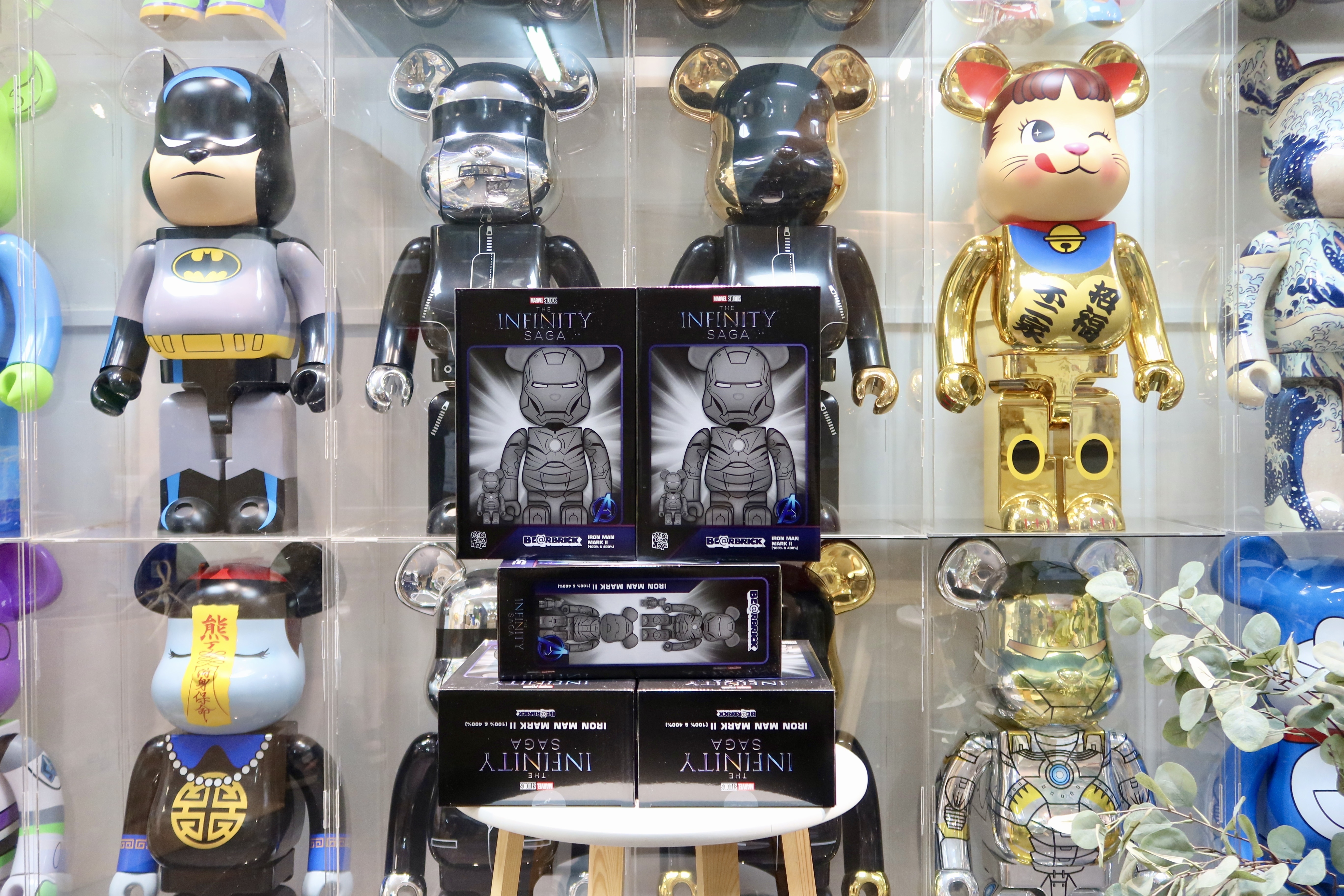 Bearbrick 400% 100% IRONMAN MARK 2