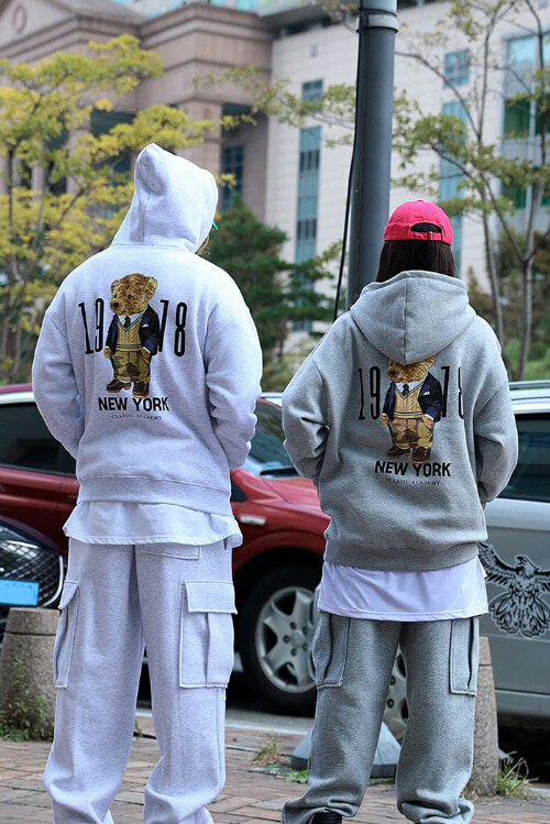 1978經典熊拉絨連帽T恤