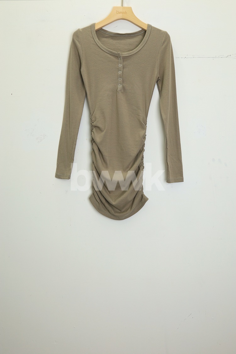 歐美好身材包臀短洋-杏