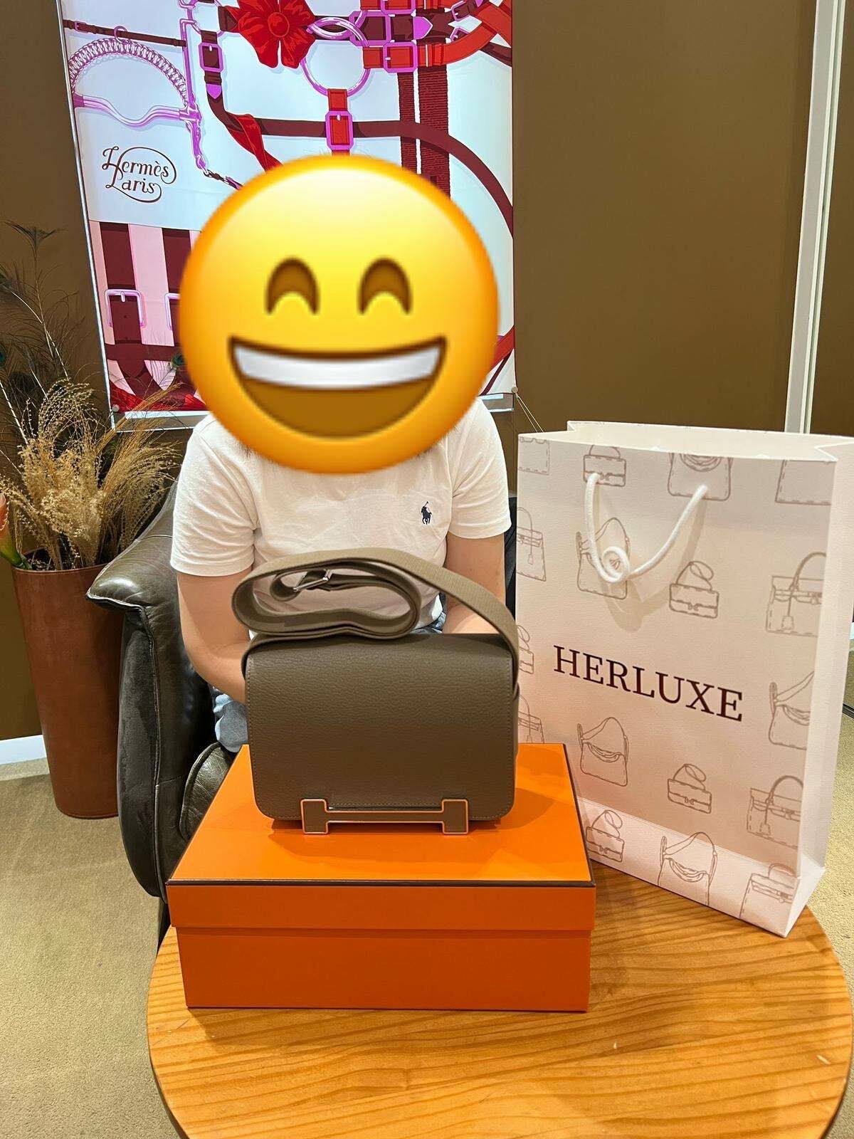 【 感謝支持 】爽快靚靚來pick up Geta大象灰🎉 呢隻袋質感非常好👍🏻 好適合秋冬穿搭🤩 靚靚好眼光👀 多謝你嘅支持與信任🫶💪